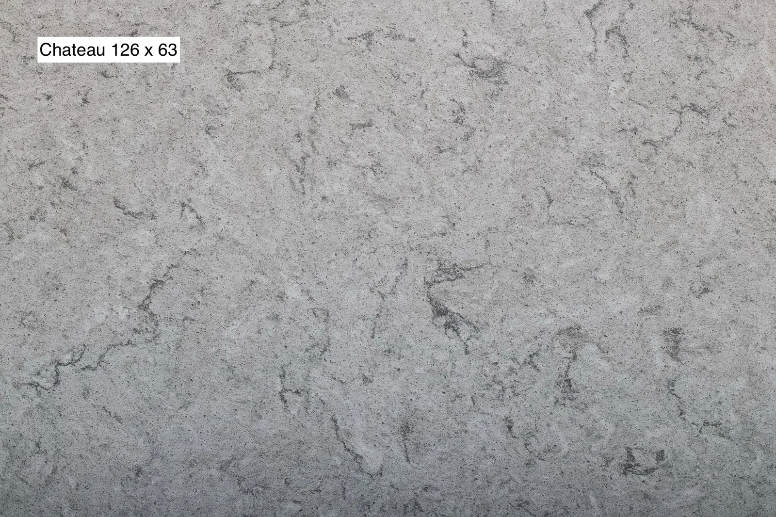 Chateau Concrete Grey Quartz Slab Photo 2