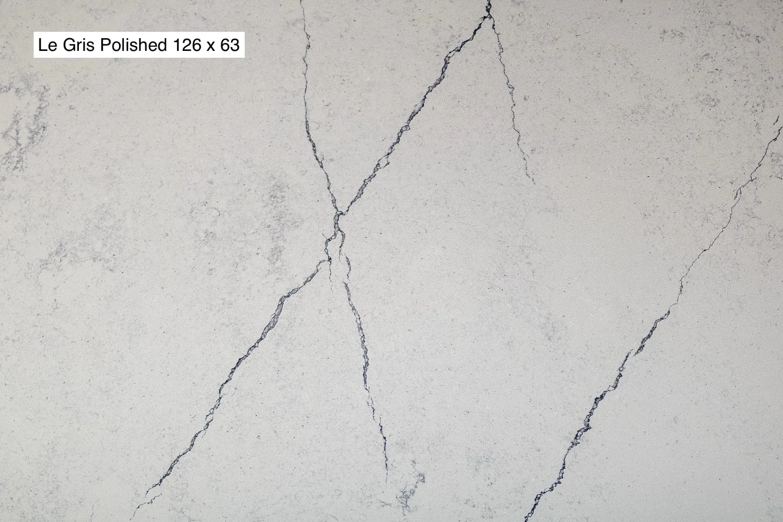Calacatta Grey Vein Quartz Slab Photo 2