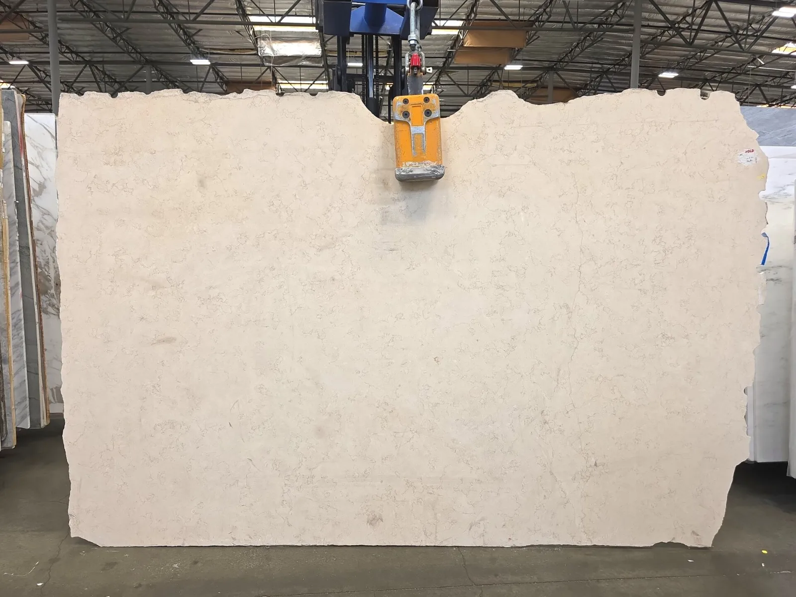 Golden Cream Giallo Atlantide Limestone Limestone slab available at Verified seller in Modul Marble
