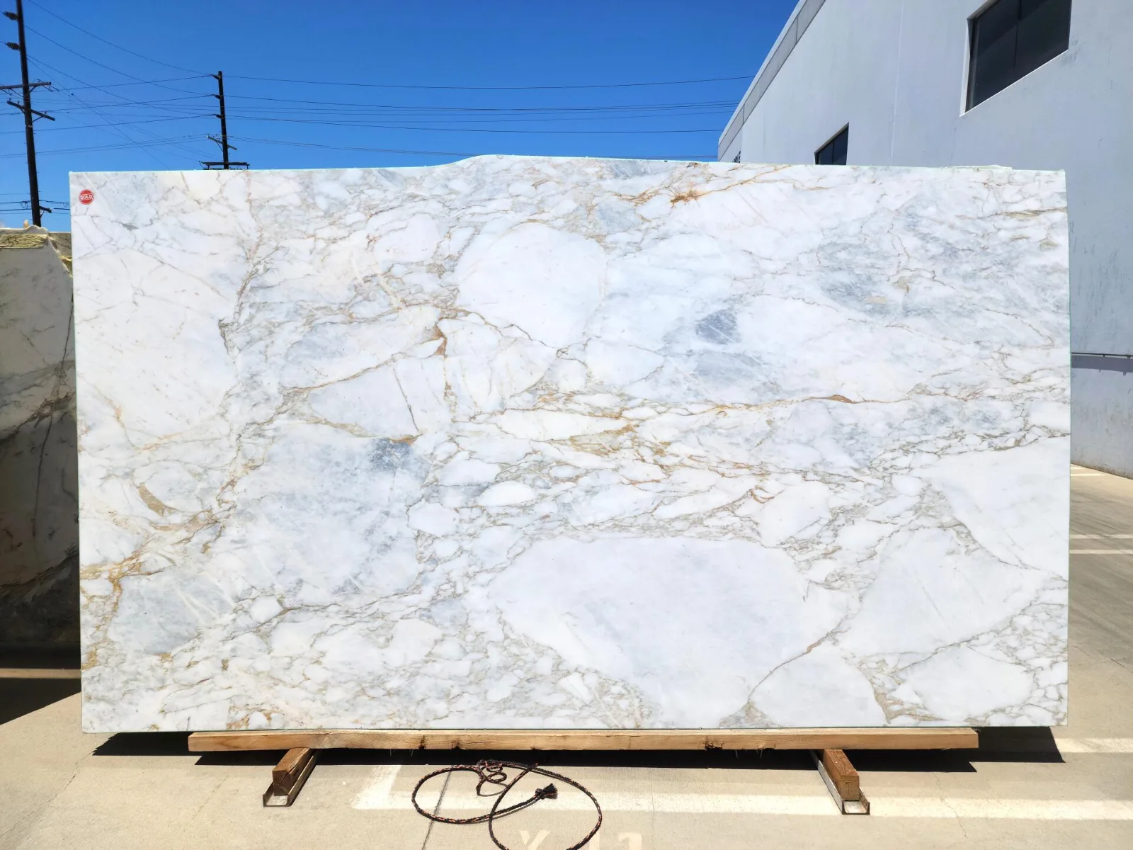 Calacatta Vagli Marble Marble slab available at Verified seller in Modul Marble