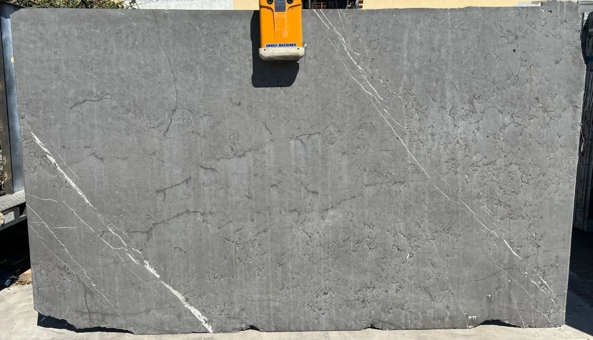 Pietra Grey - Brushed Marble Marble slab available at Verified seller in The Stone Industry