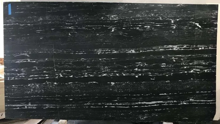 Silver Portoro Marble Marble slab available at Verified seller in The Stone Industry