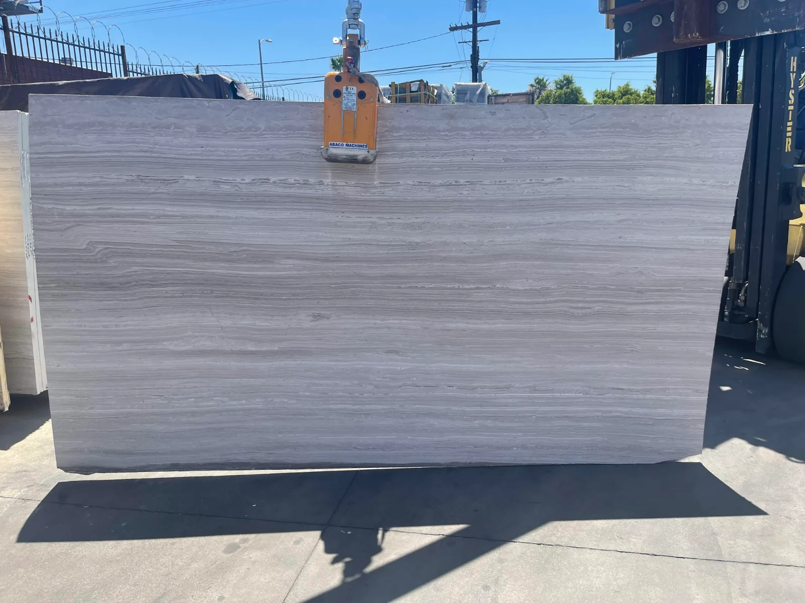 White Wood Marble Marble Marble slab available at Verified seller in The Stone Industry