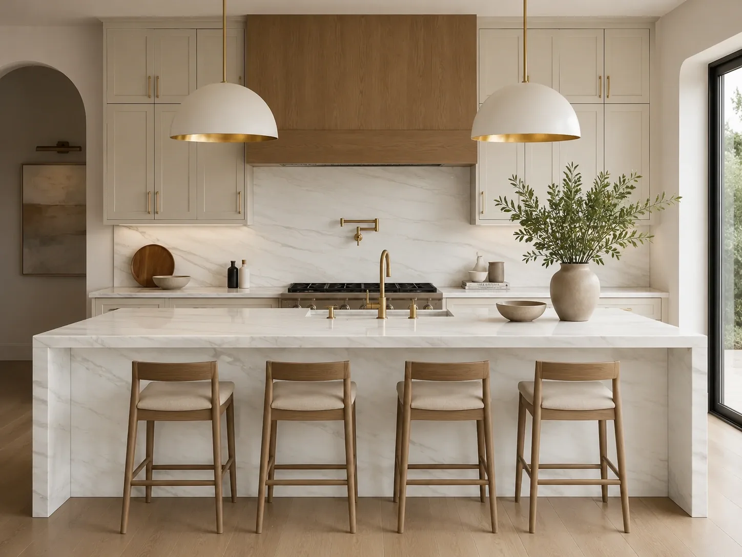 Mont Blanc Quartzite — Kitchen Inspiration