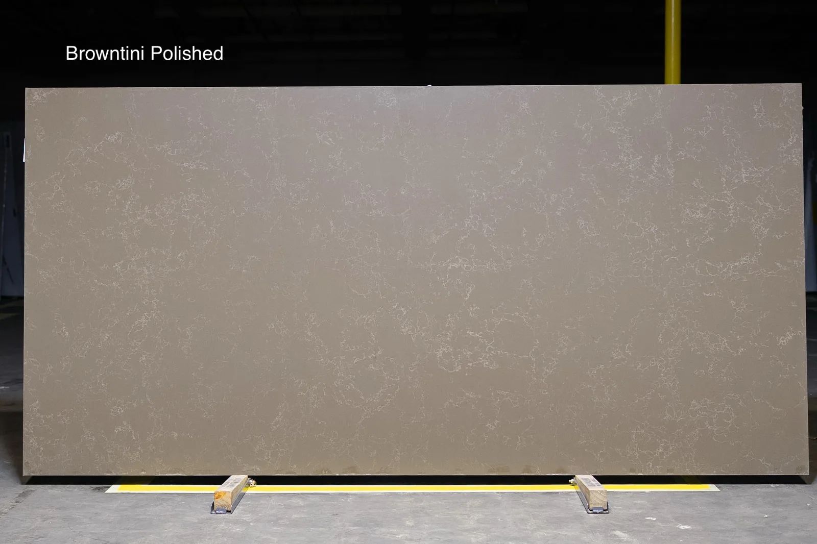 Mocha Brown Quartz Slab in Northridge, Los Angeles