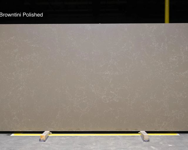 Mocha Brown Quartz Slab in Northridge, Los Angeles