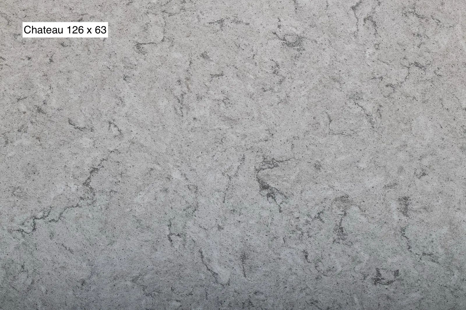 Chateau Concrete Grey Quartz Slab Photo 2