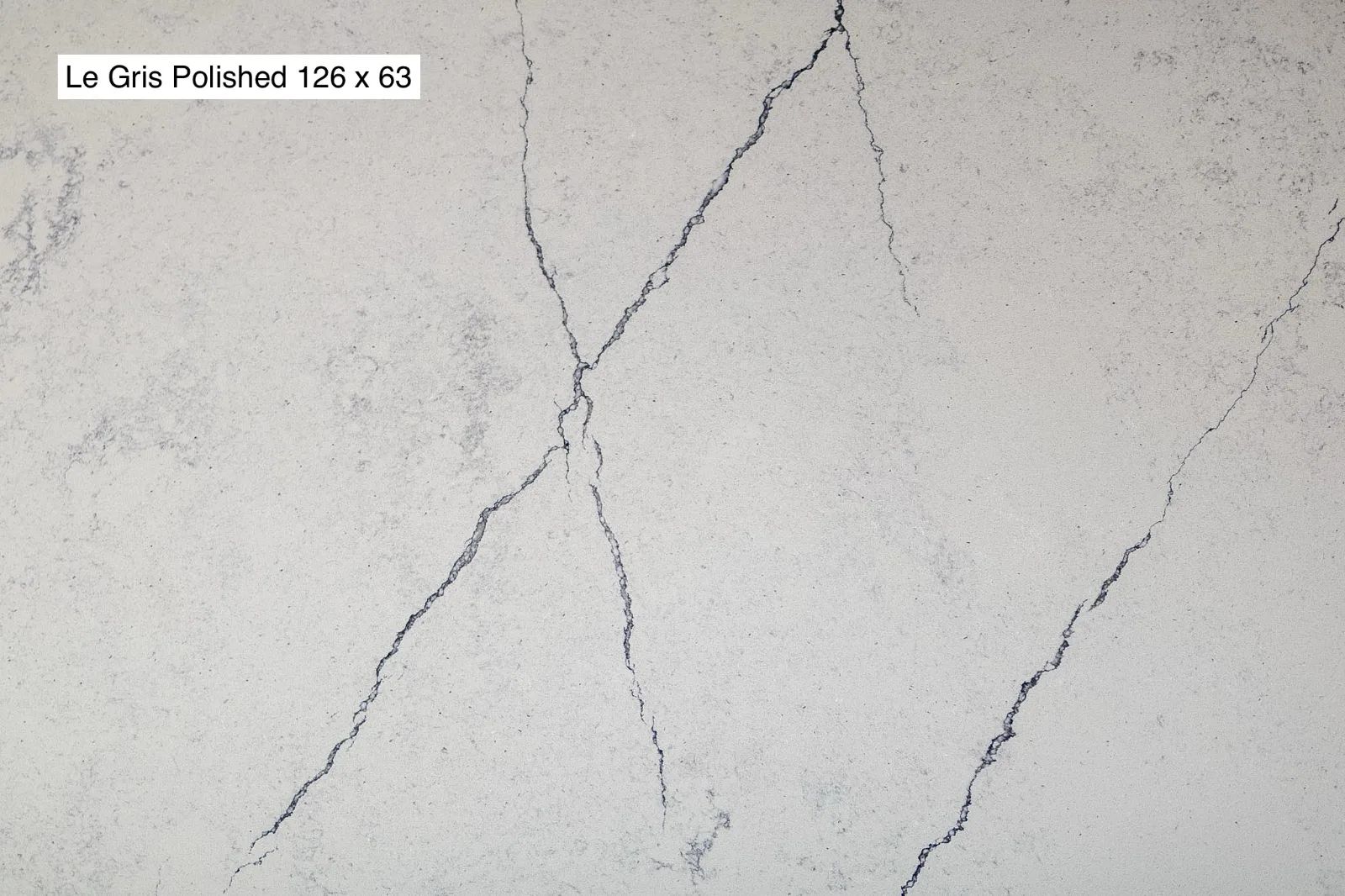Calacatta Grey Vein Quartz Slab Photo 2