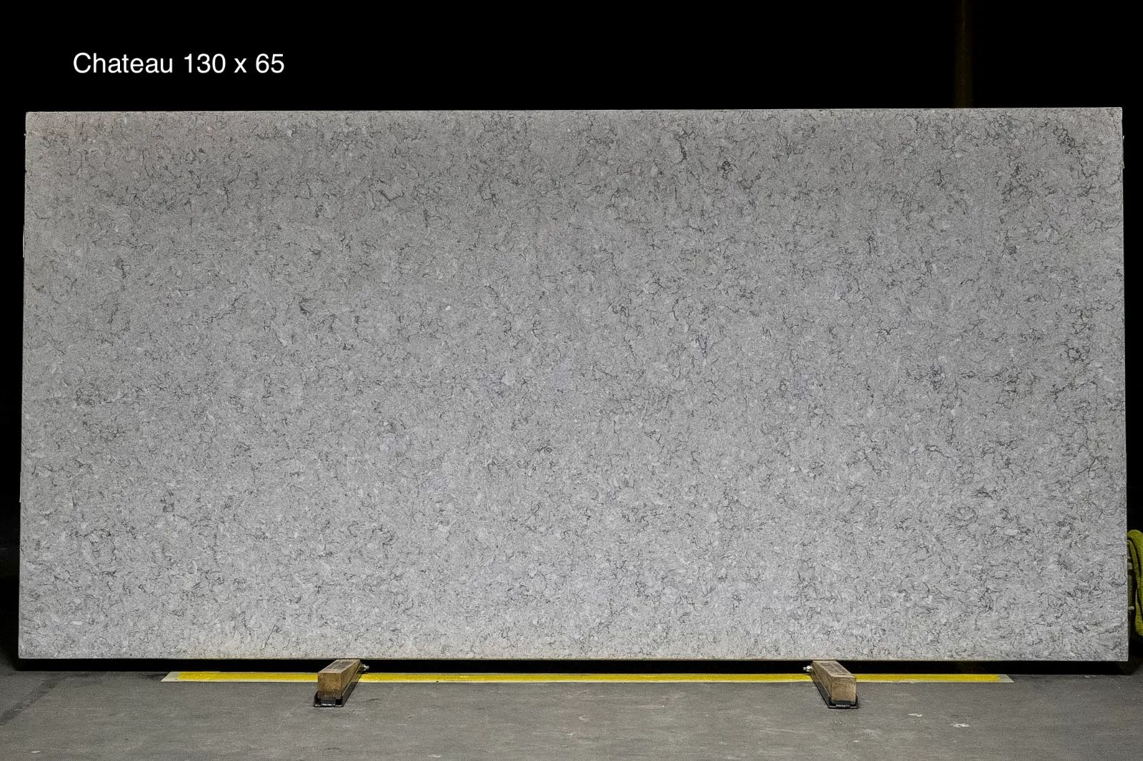 Chateau Concrete Grey Quartz Slab in Northridge, Los Angeles