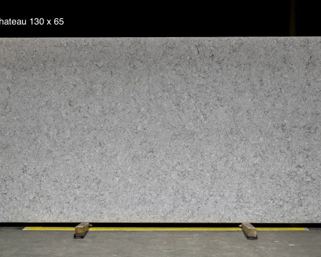 Chateau Concrete Grey Quartz Slab in Northridge, Los Angeles