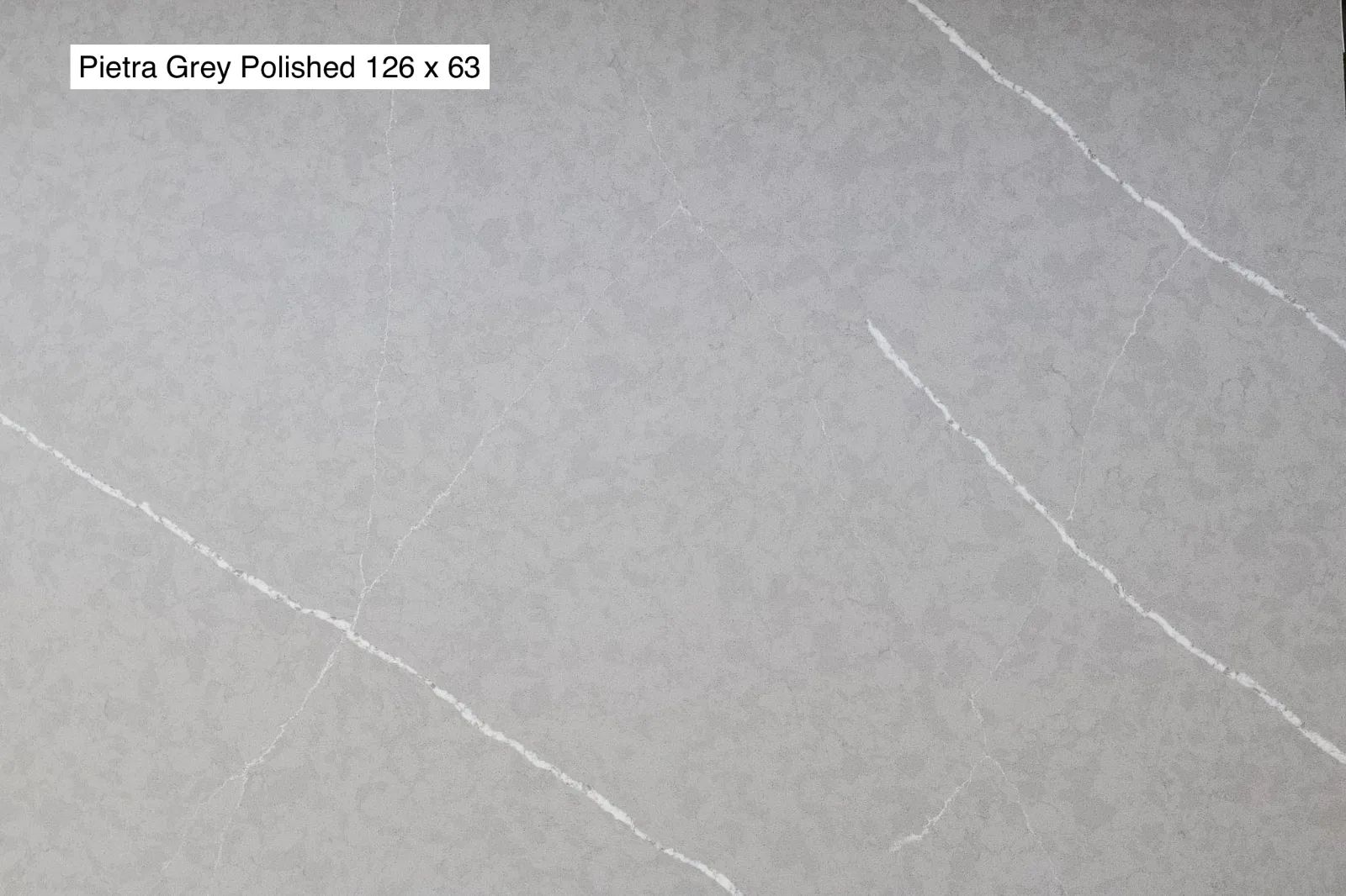 Pietra Grey Quartz Slab Photo 2