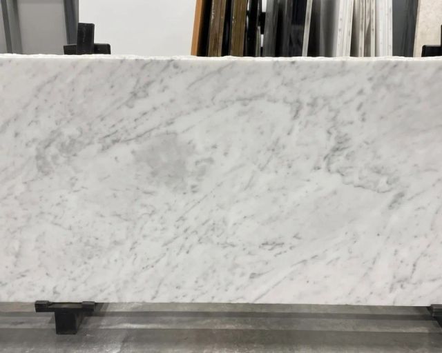 Bianco Carrara Marble Remnant in Sun Valley, Los Angeles