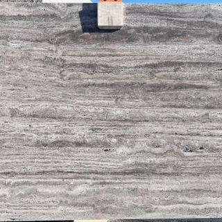 Unfilled Silver Travertine