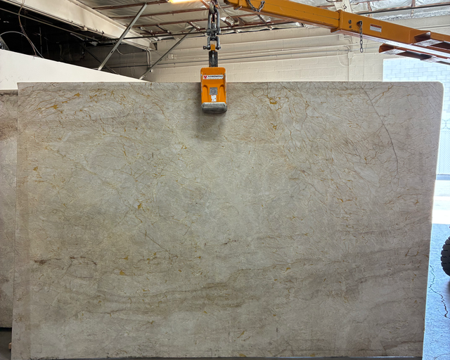 Taj Mahal Naica Quartzite Slab in North Hollywood, Los Angeles
