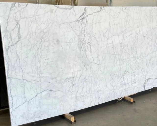 Statuario Extra Marble Slab in Sun Valley, Los Angeles