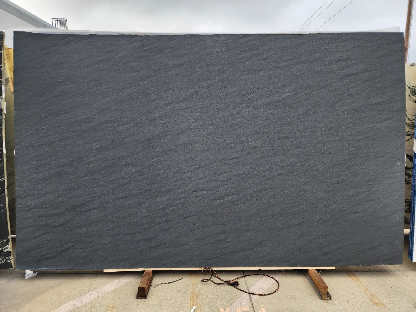 Vermont Black Granite Slab in North Hollywood, Los Angeles