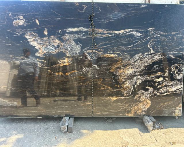 Titanium Granite Slab in North Hollywood, Los Angeles