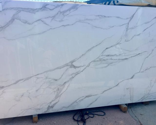 Nano Glass Calacatta Porcelain Slab in North Hollywood, Los Angeles