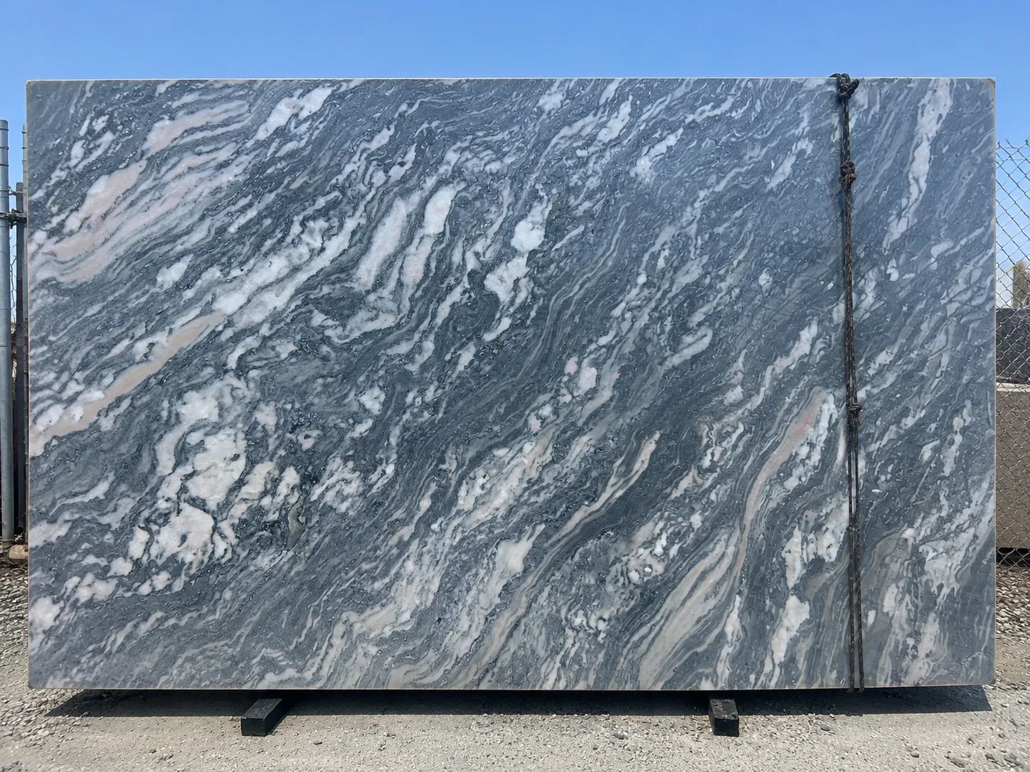 White Wave Granite Slab in North Hollywood, Los Angeles
