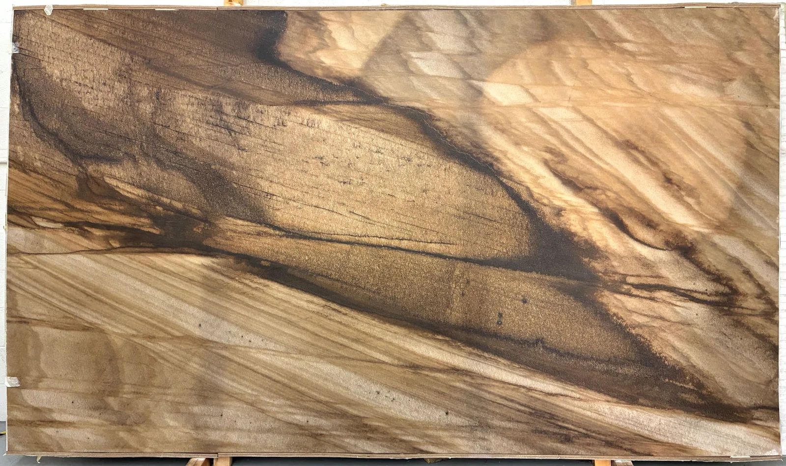 Ebano Cafe Quartzite Slab in Van Nuys, Los Angeles
