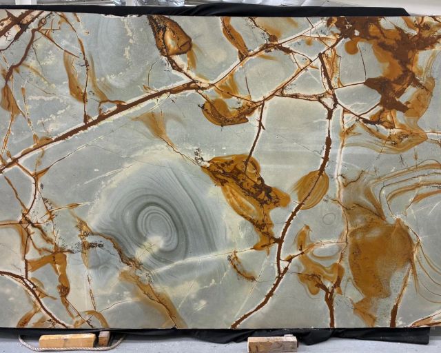 Azul Mary Quartzite Slab in Van Nuys, Los Angeles