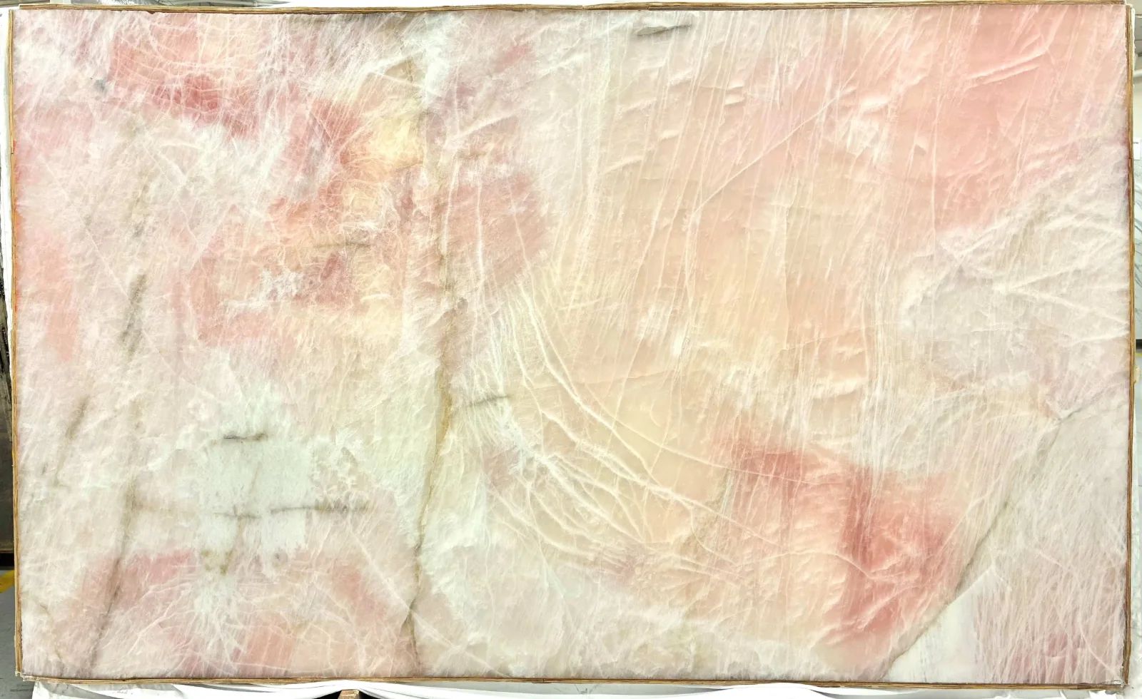 Cristallo Pink Quartzite Slab in Van Nuys, Los Angeles