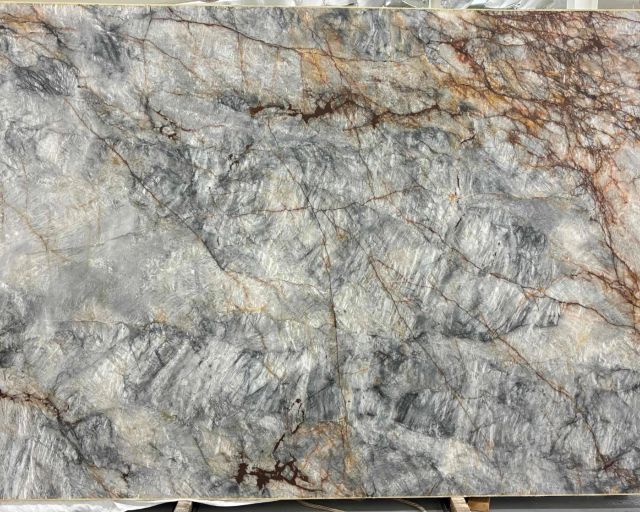 Cristallo Azure Quartzite Slab in Van Nuys, Los Angeles