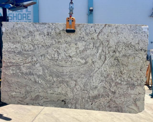 White Spring Granite Slab in North Hollywood, Los Angeles