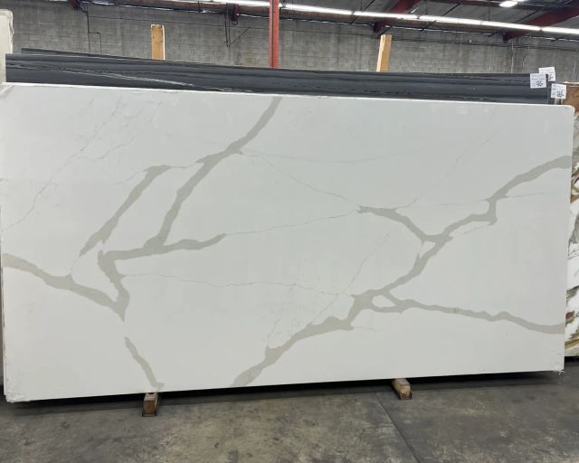 Calacatta Gold Quartz Slab in North Hollywood, Los Angeles