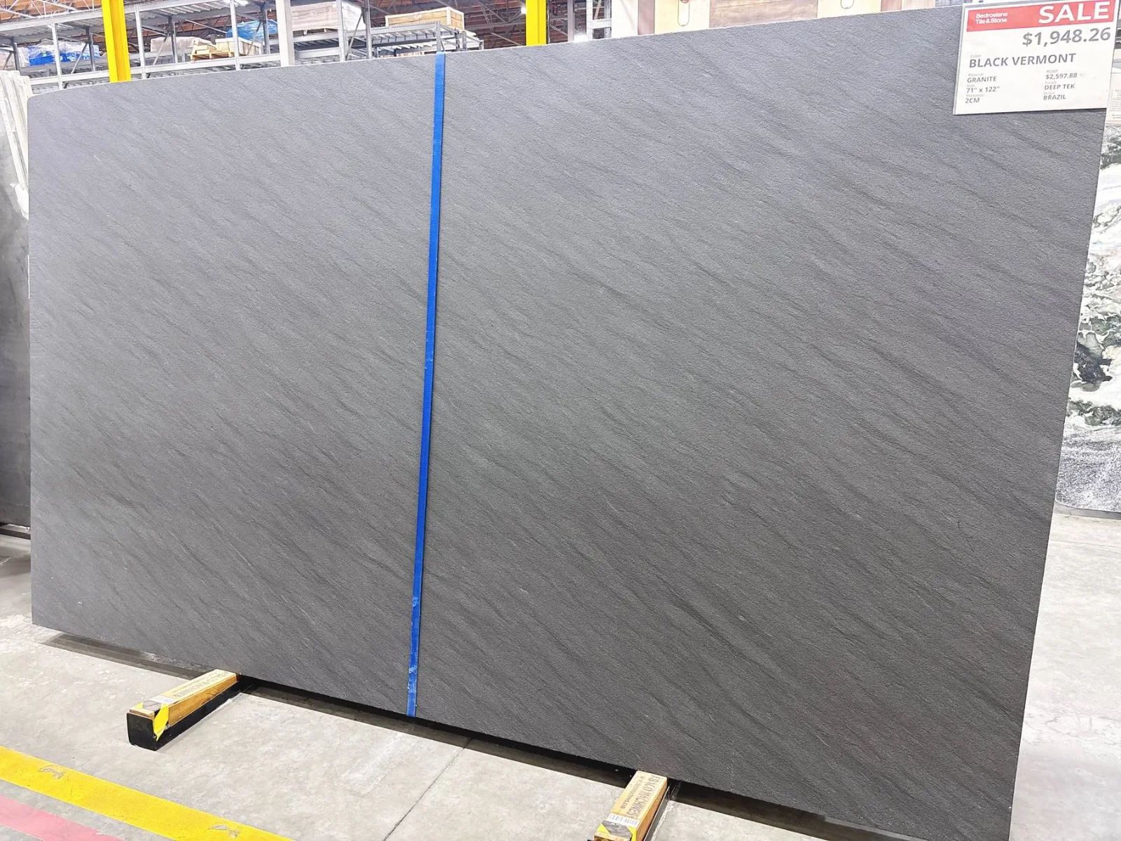 Black Vermont Granite