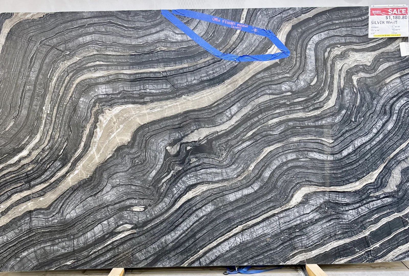Silver Wave Marble