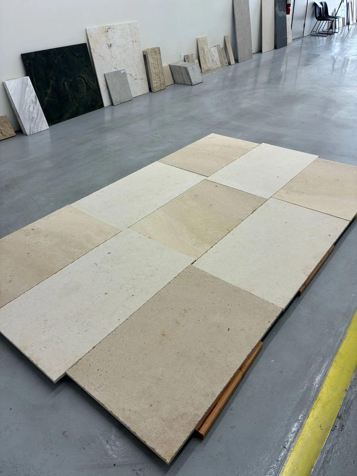 Combe Roche Limestone Tile in Van Nuys, Los Angeles