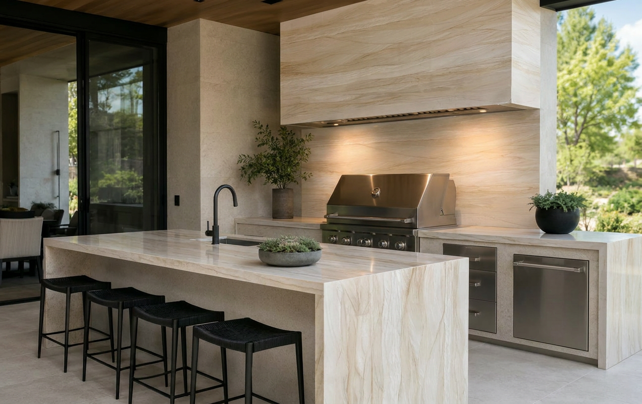 Tahitian Cream Quartzite — Outdoor Inspiration