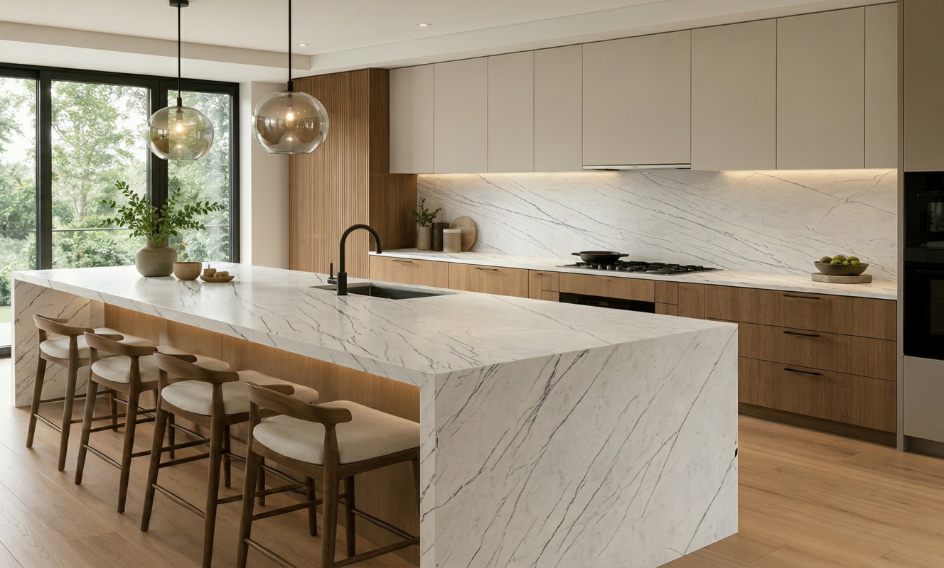 Lilac Marble — Kitchen Inspiration