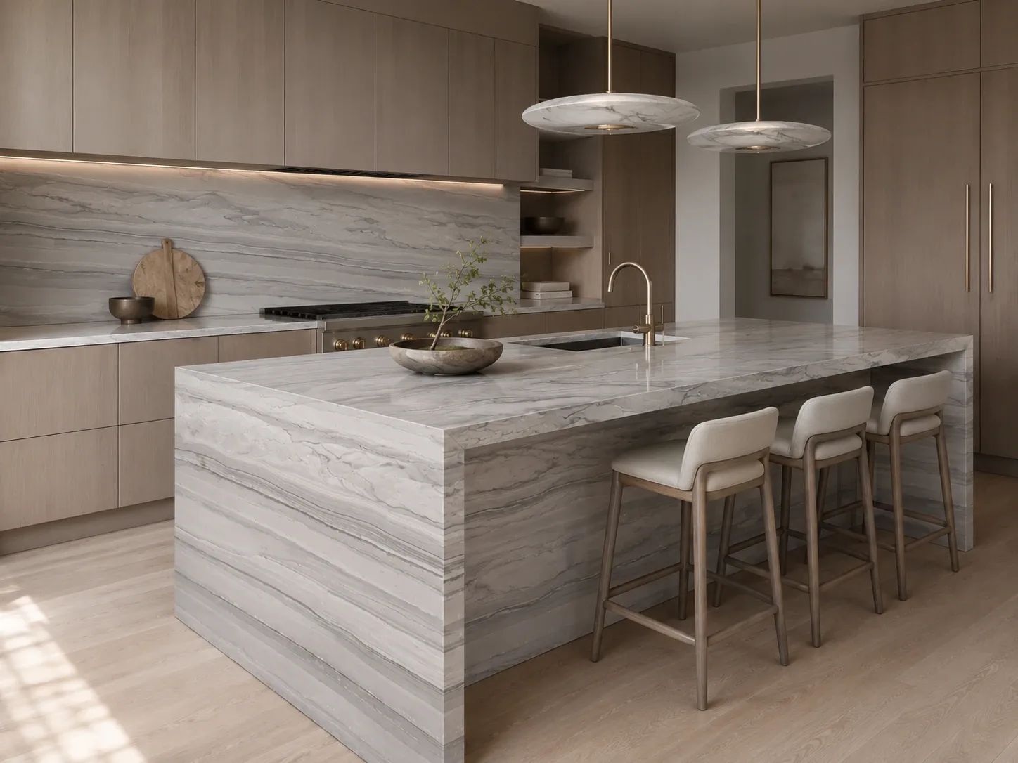 Athens Grey Marble — Kitchen Inspiration