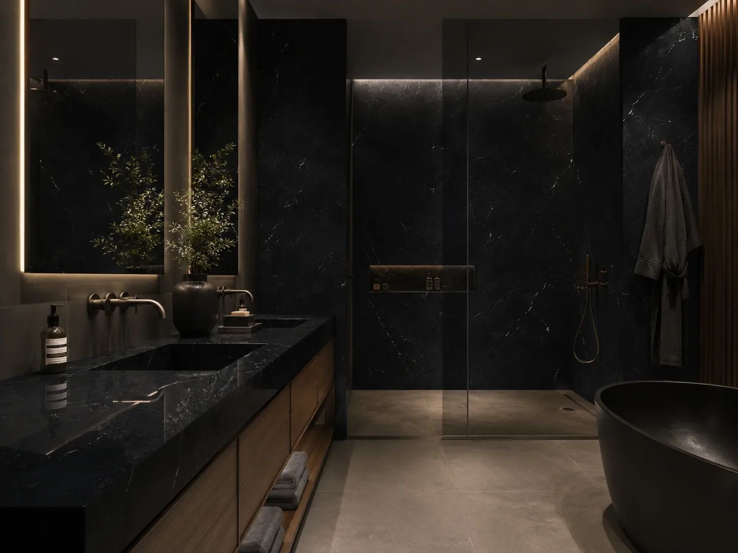 Saratoga Quartzite — Bathroom Inspiration