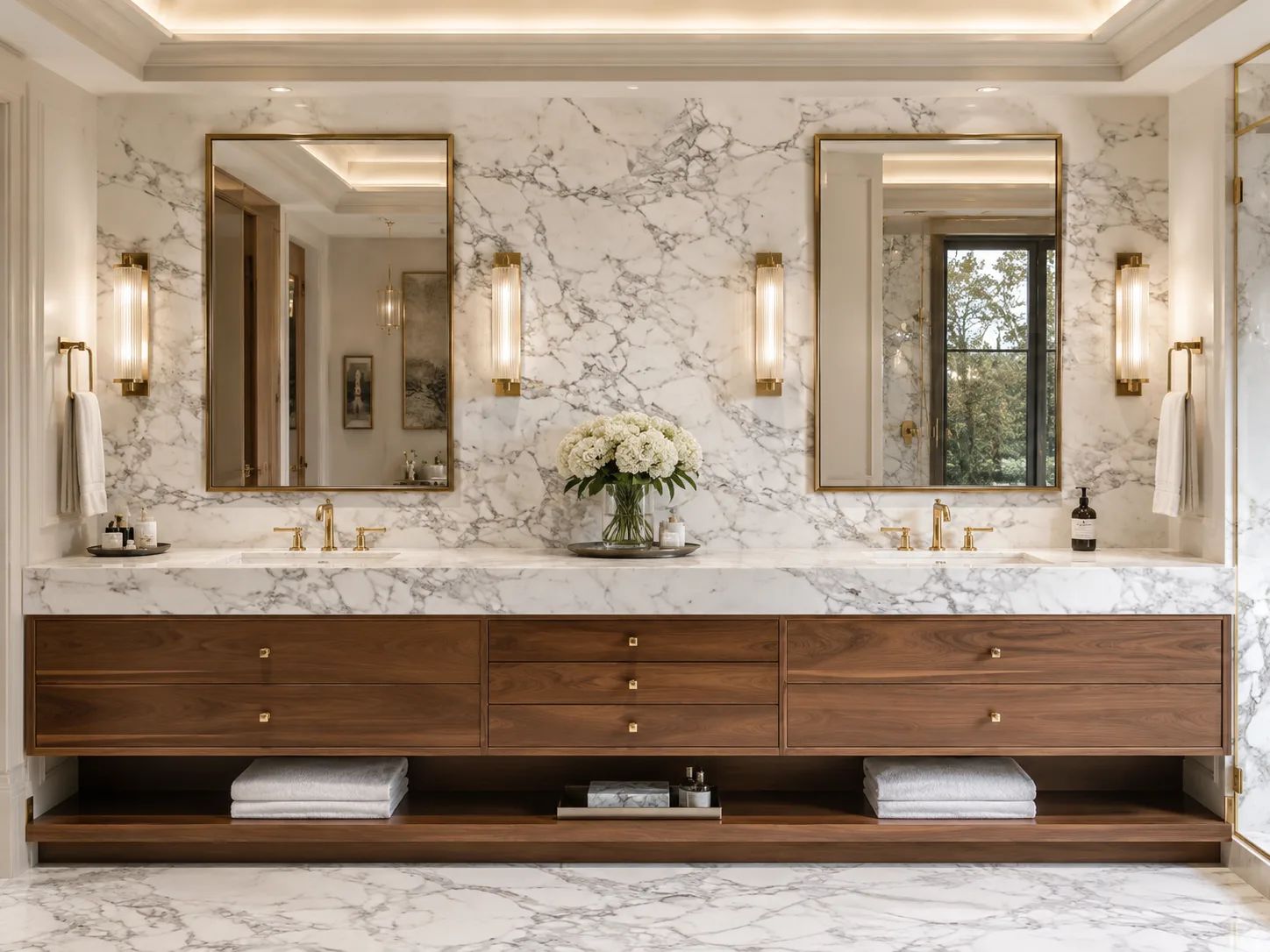 Calacatta Borghini Extra Marble — Bathroom Inspiration