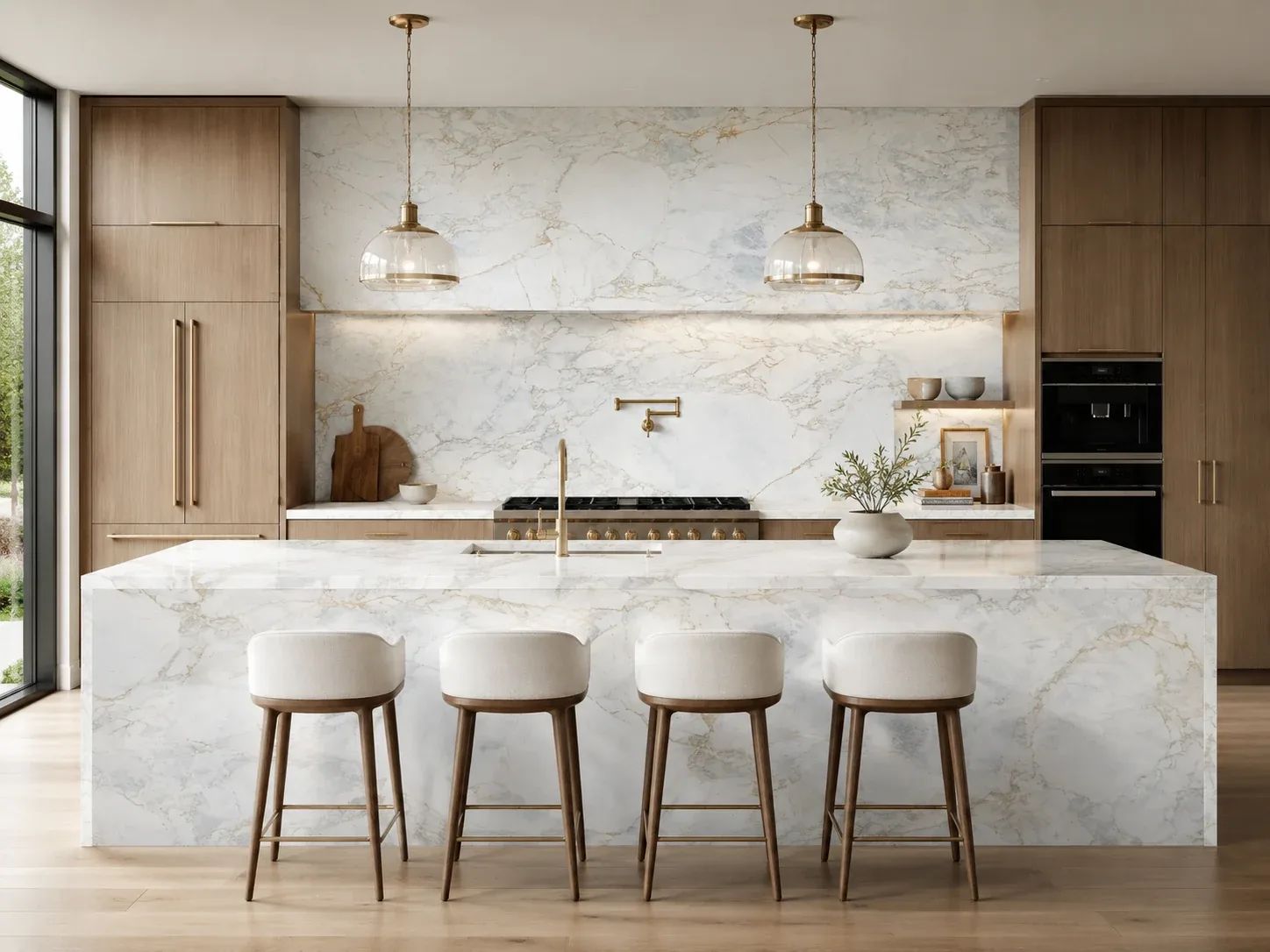 Calacatta Vagli Marble — Kitchen Inspiration