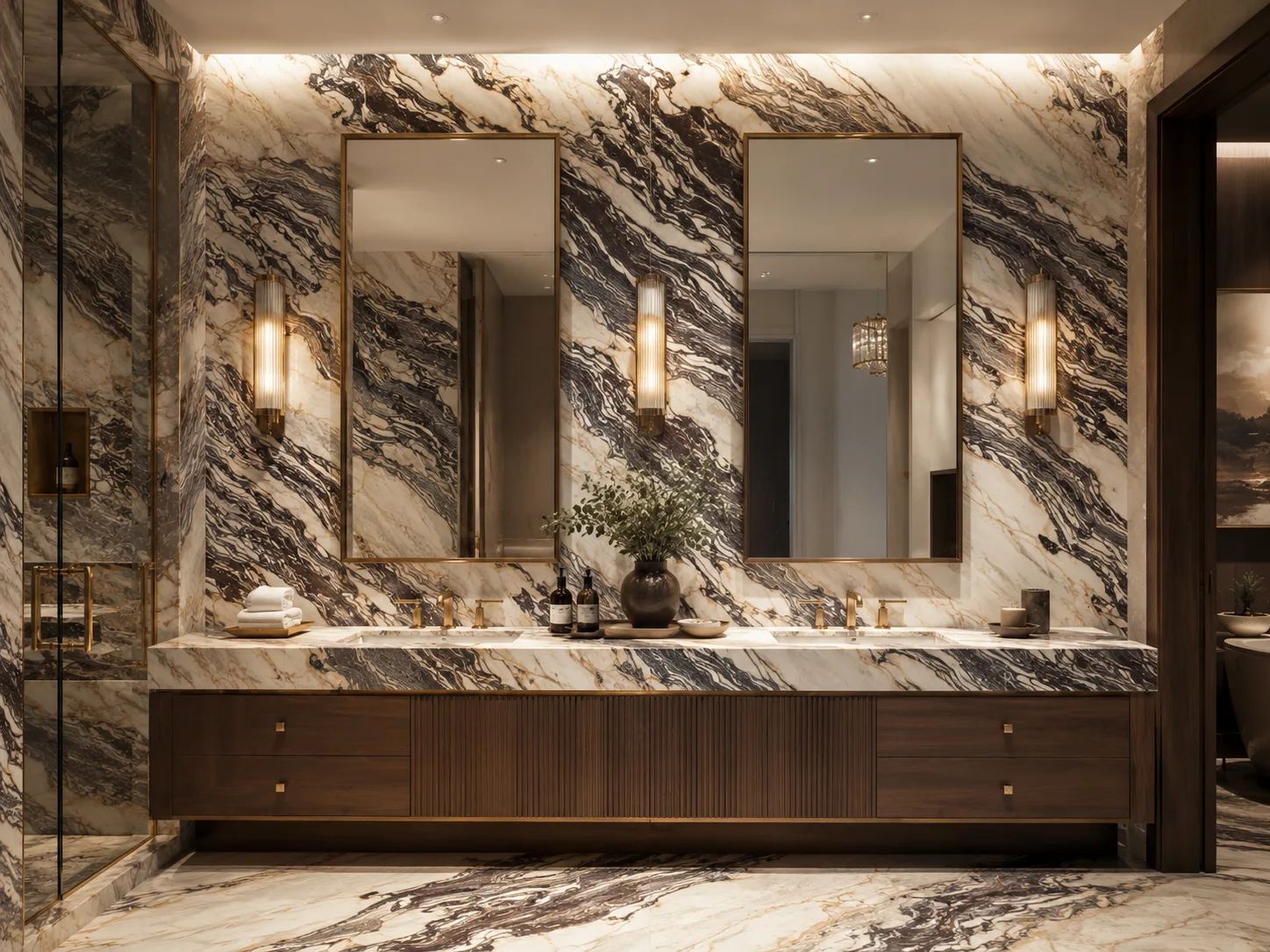 Calacatta Viola Fantastico Marble — Bathroom Inspiration