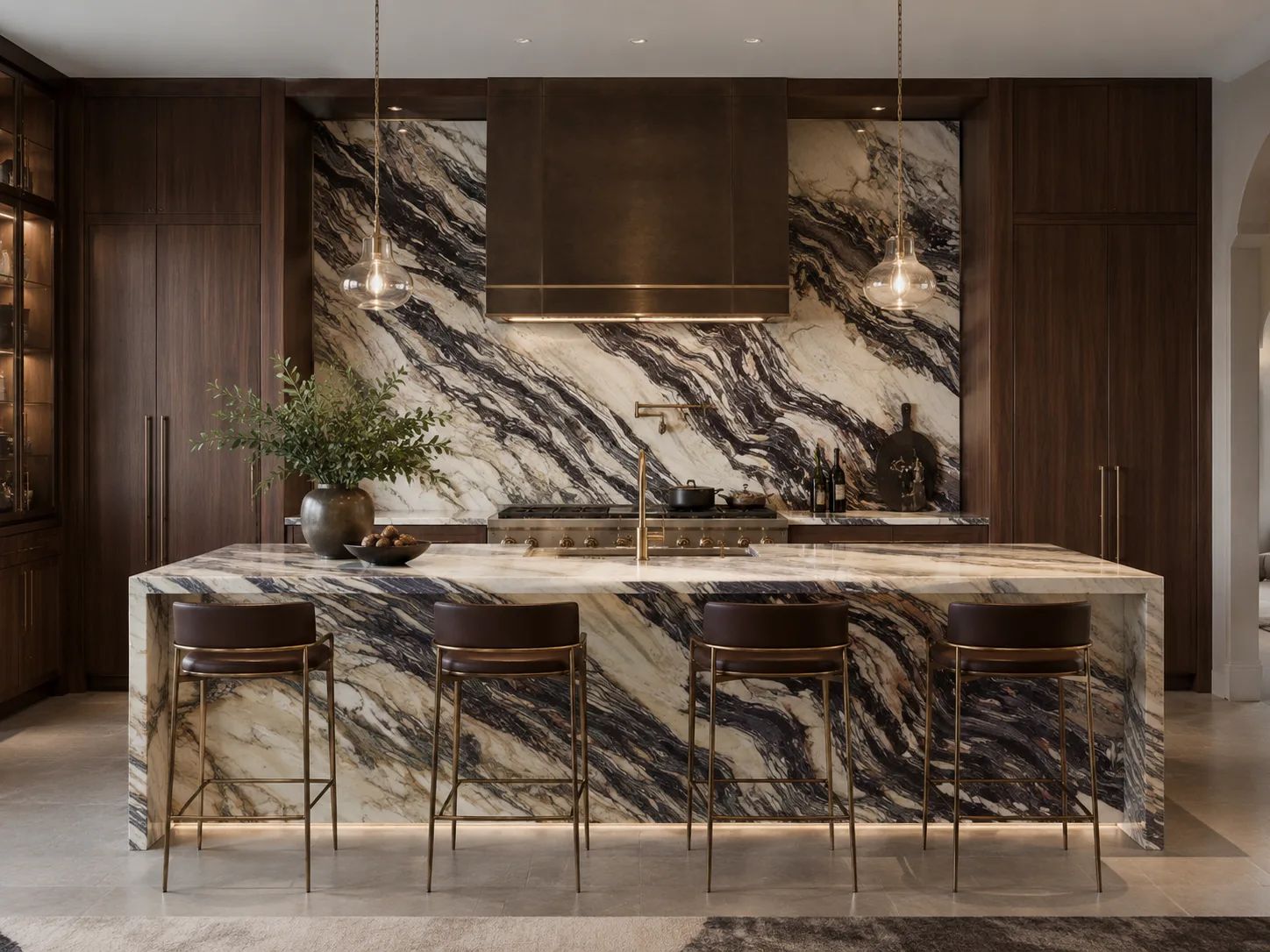 Calacatta Viola Fantastico Marble — Outdoor Inspiration