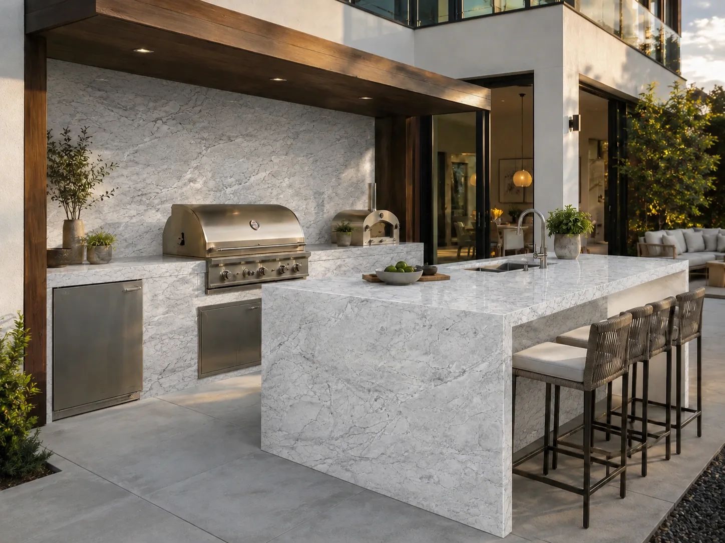 Super White Dolomite — Outdoor Inspiration