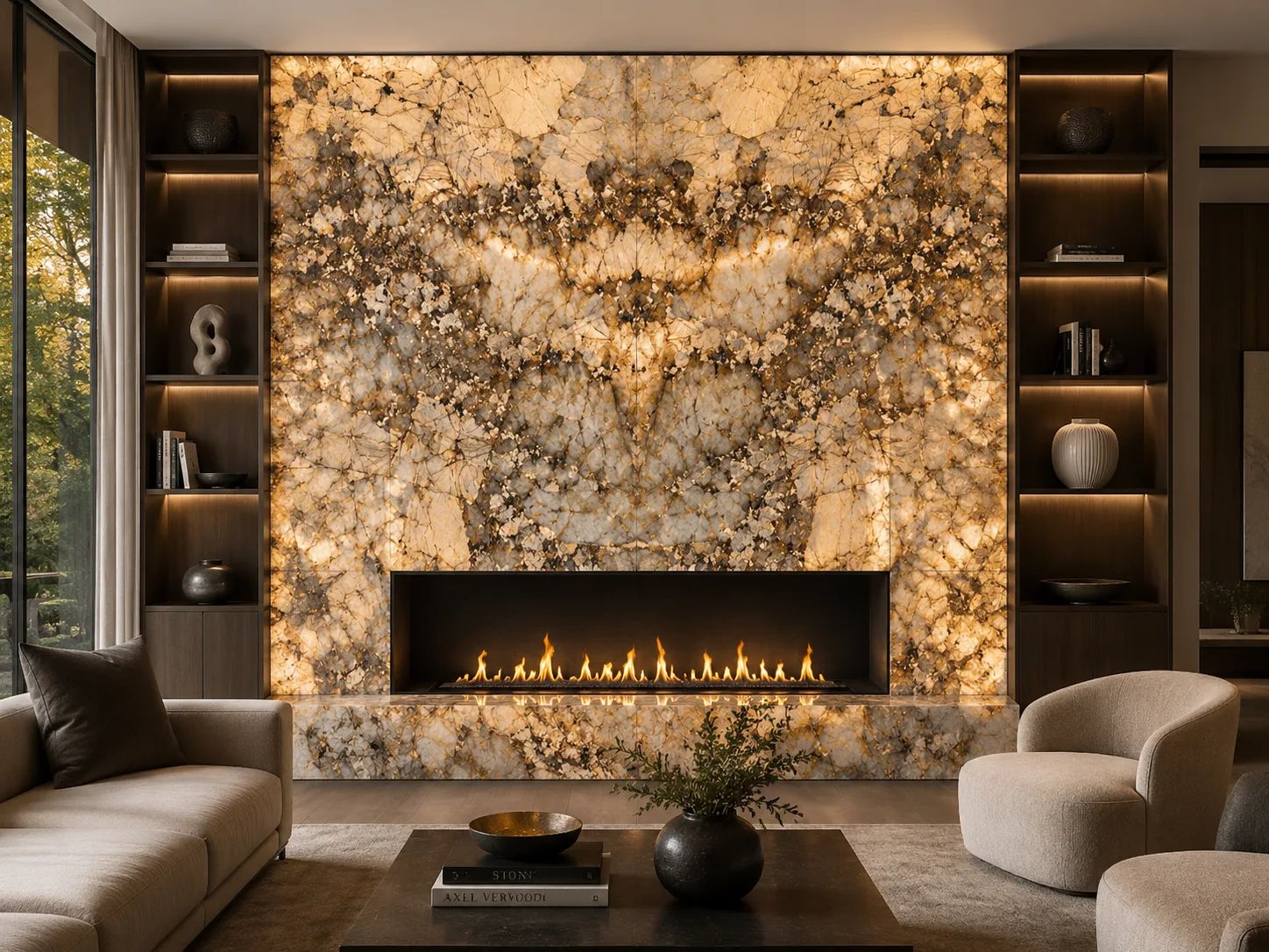 Patagonia Quartzite — Fireplace Inspiration