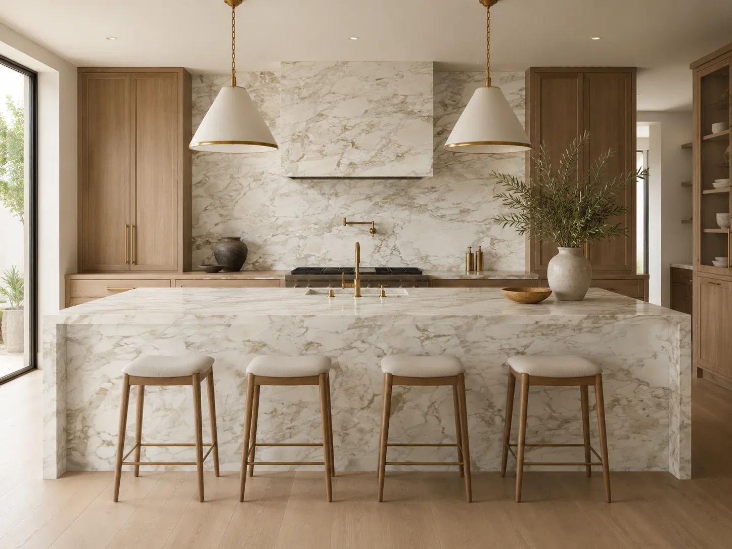 Calacatta Bluette Marble — Kitchen Inspiration