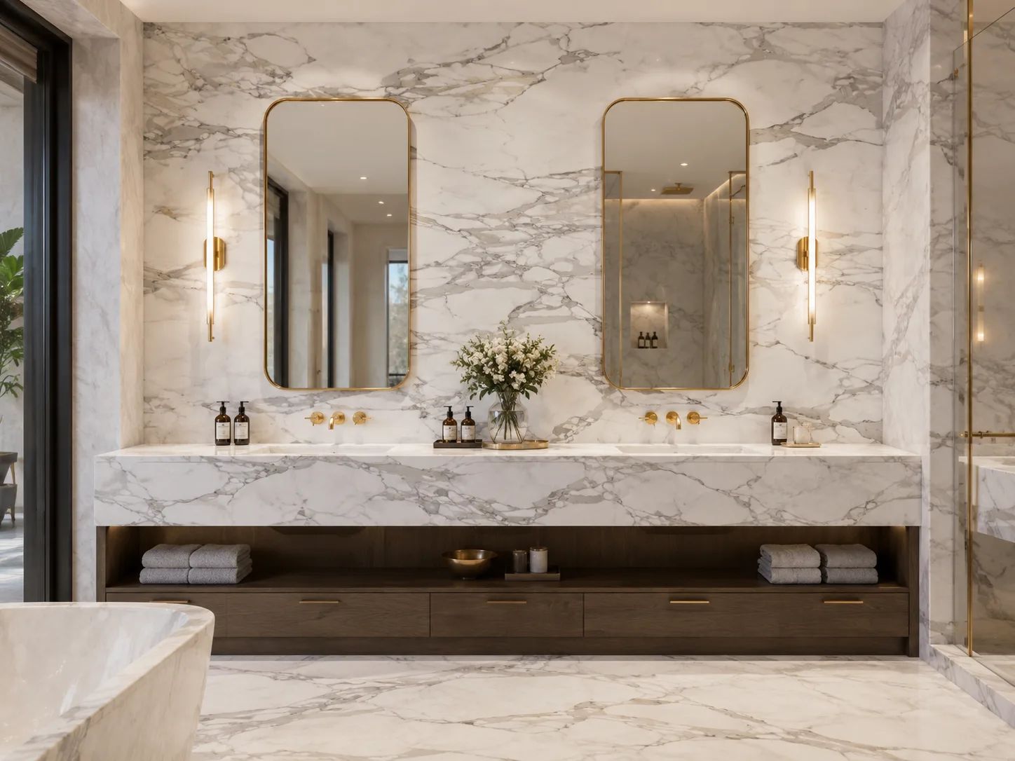 Calacatta Borghini Extra Marble — Bathroom Inspiration
