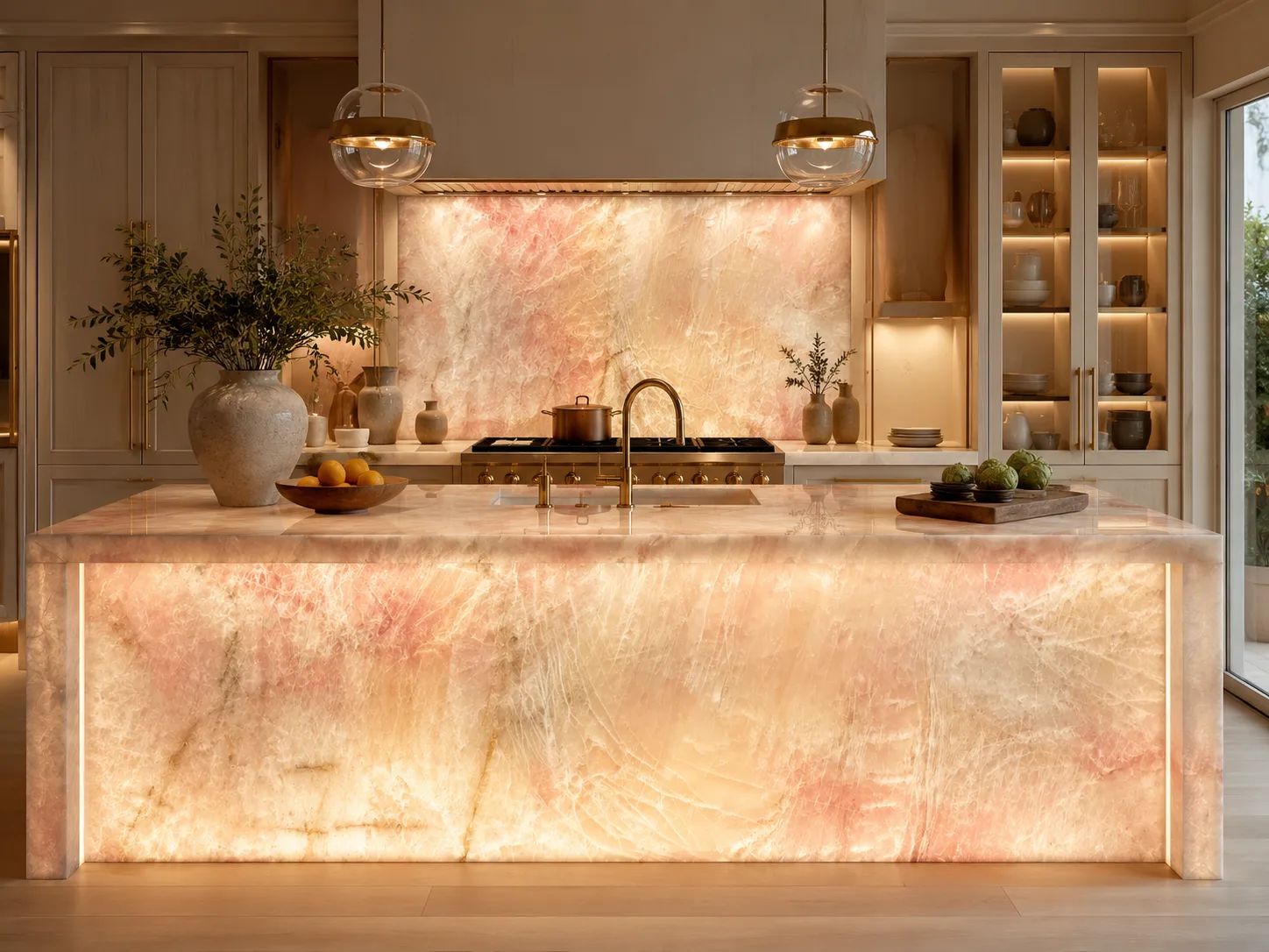 Cristallo Rose Quartzite — Outdoor Inspiration
