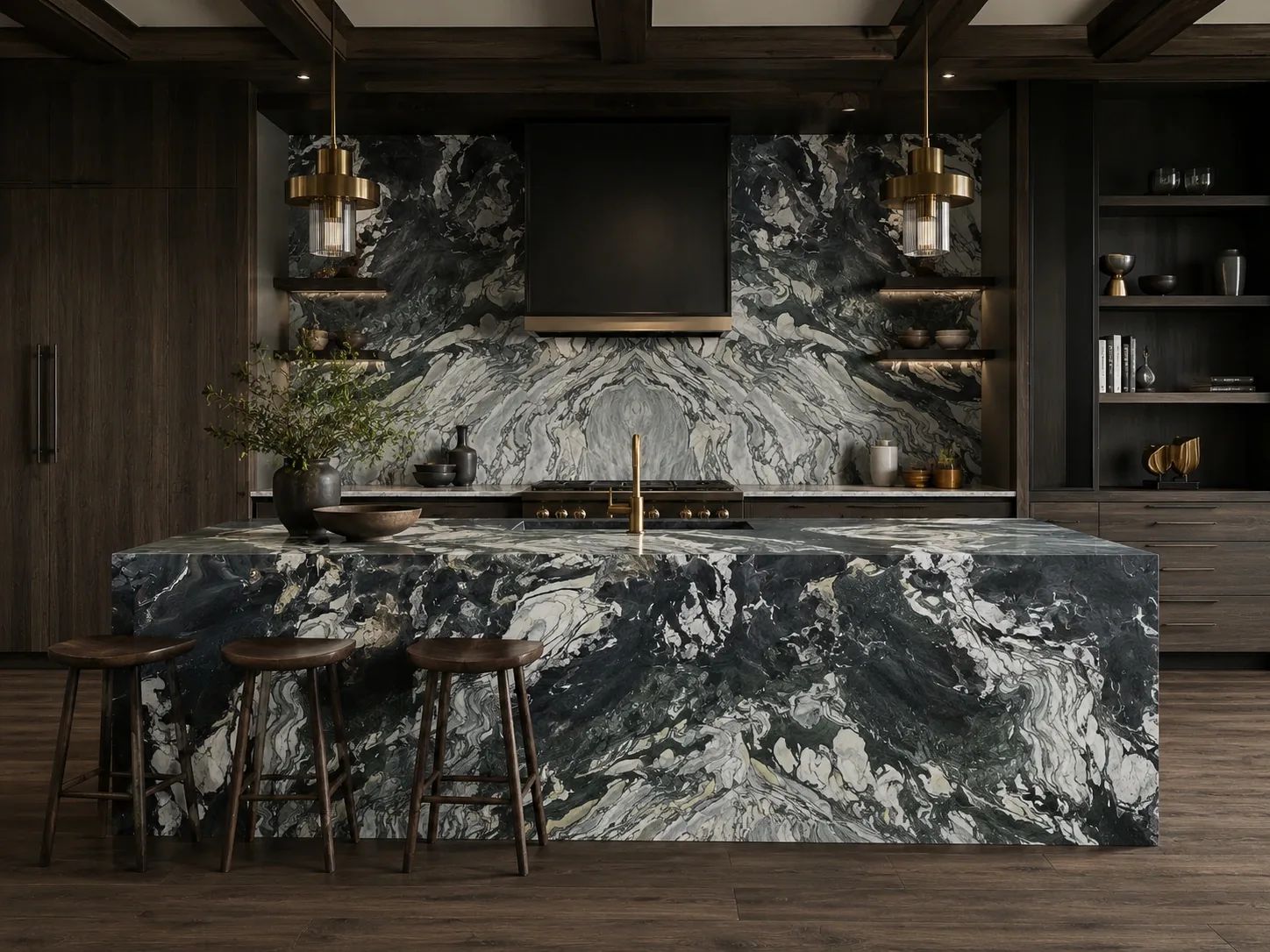 Calacatta Viola Marble — Kitchen Inspiration