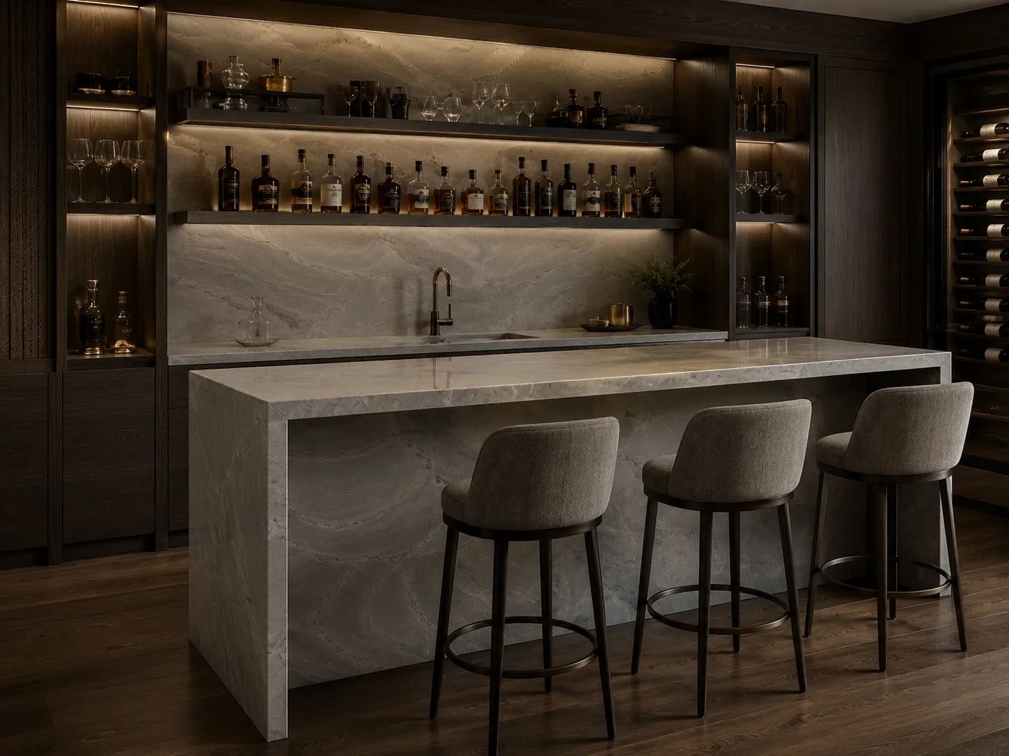 Cipollino Cloudy Marble — Outdoor Inspiration