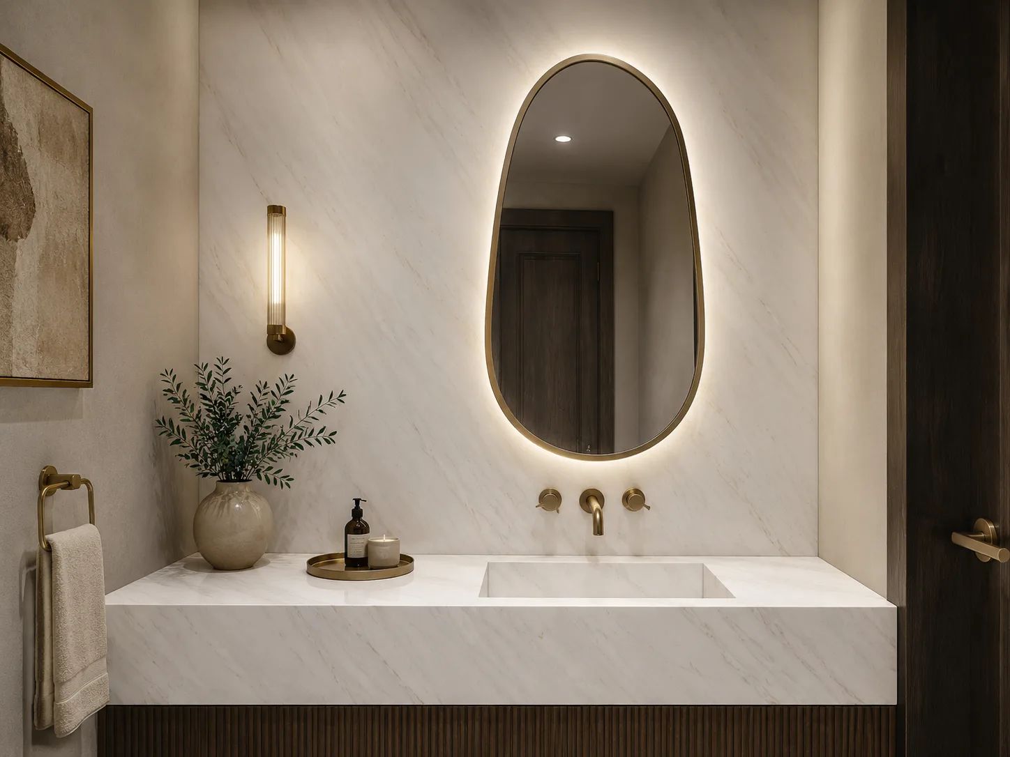 Calacatta Michelangelo Marble — Bathroom Inspiration
