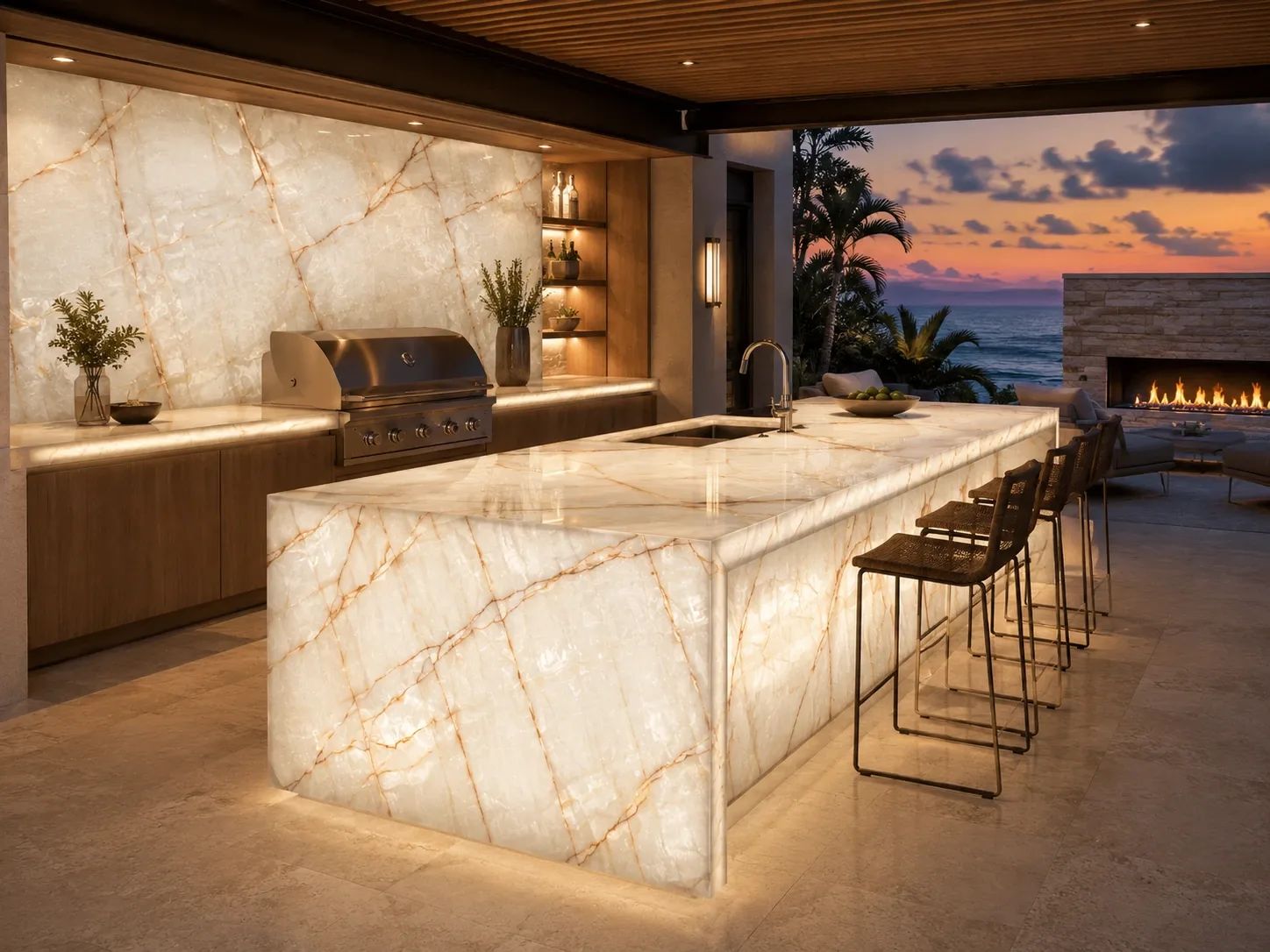 Cristallo Iceberg Quartzite — Outdoor Inspiration