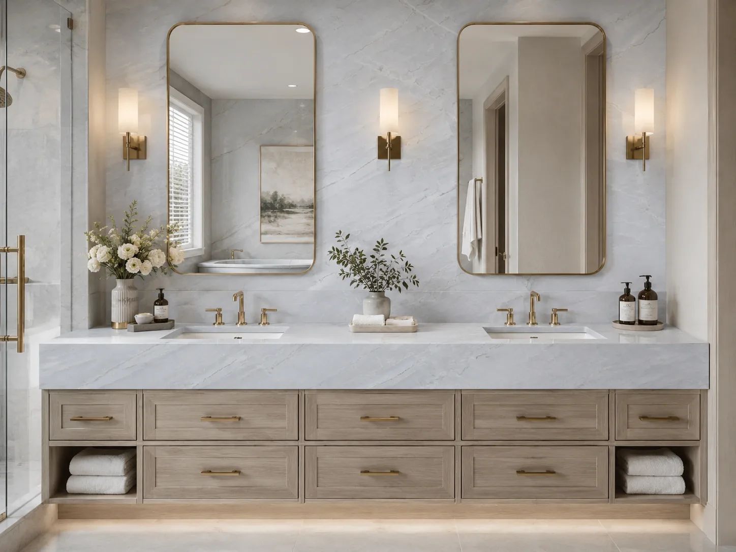 Azzura Bay Quartzite — Fireplace Inspiration